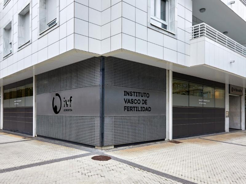 Fachada de la clínica IVF-life Donostia