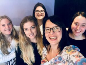 Five Female Access Fertility colleagues