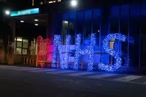 Love the NHS lights