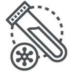 Medical test icon